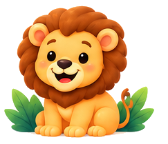 The Lion Who Shared His Shade illustration